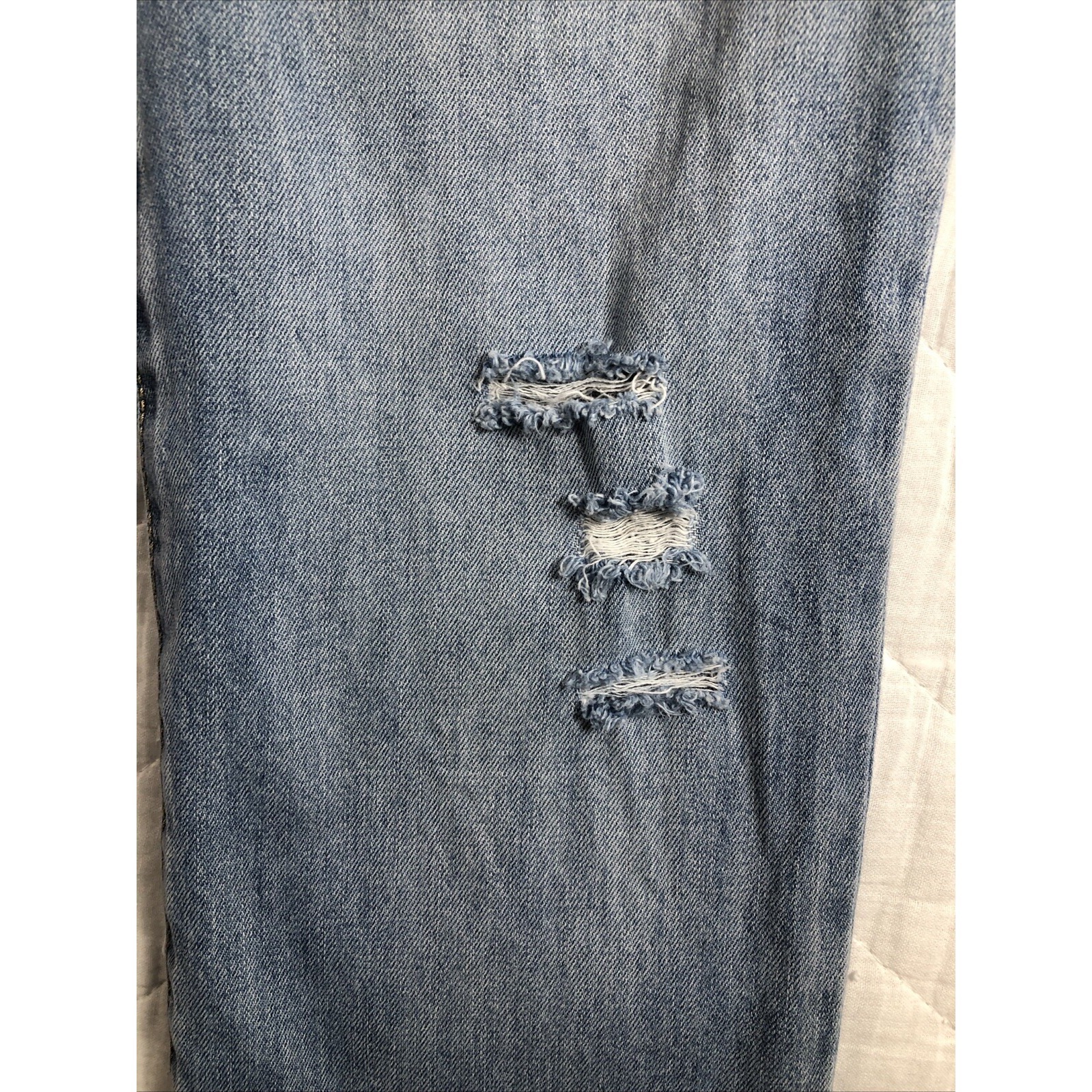 Sincerely Jules Jeans Women's 0/24 Denim Blue High Rise Straight Stretch Nwt — image 6 of 8